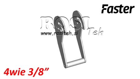 KÄEPIDE MULTI-FASTER 4TEELE 3/8 FIKSEERITUD OSA