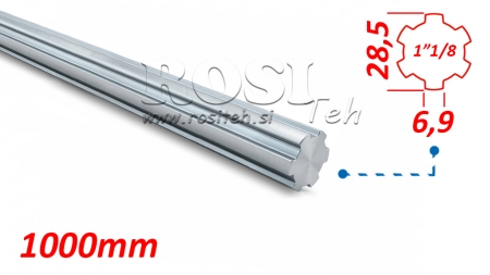 KARDANVÕLL SOONTEGA 1-1/8 (1000 mm)