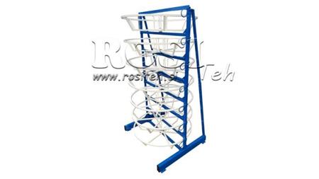 STAND POUR DÉROULAGE DES TUBES HYDRAULIQUES