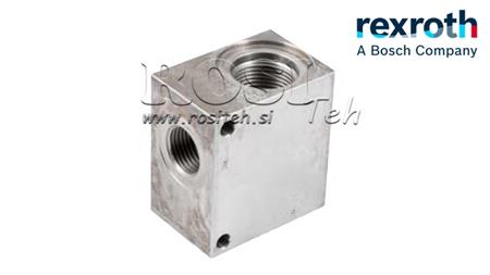 HUS FÖR 2-VÄGS HYD. VENTIL REXROTH 1/2 70-LIT