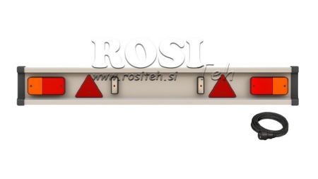 TRAILER BUMPER MED LAMPOR 2150MM