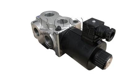 6-SUUNALINE KLAPP 3/4 (6/2) 12V - 140lit