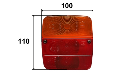 TAGUMINE VASAK RISTKÜLIKULINE TULI 3 POSITSIOONI
