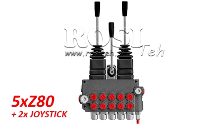 HID. VOŽTUVAS 5XZ80 + 2X JOYSTICK