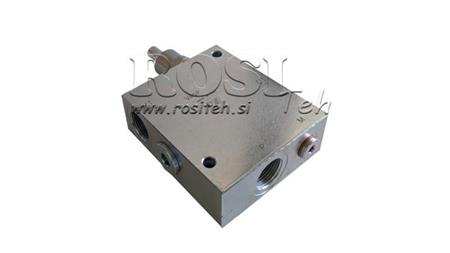 ΔΙΠΛΗ ΒΑΛΒΙΔΑ ΤΑΧΥΤΗΤΑΣ ΚΥΒΟΣ HI-LO VRSP V1230 95lit - 350bar