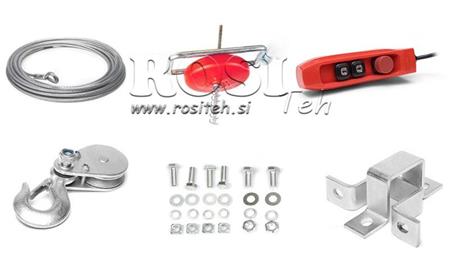 230 V ELEKTRILINE WINCH DWI 300/600 kg
