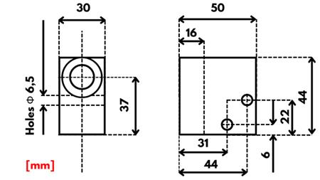 KORPUS 2-SUUNALISE HÜDRAULILISE VENTIILI REXROTH 3/8 40-LIT