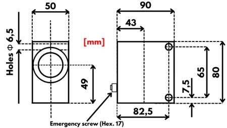 KORPUS 2-SUUNALISE HÜD. KLAPI REXROTH 1 150-LIT