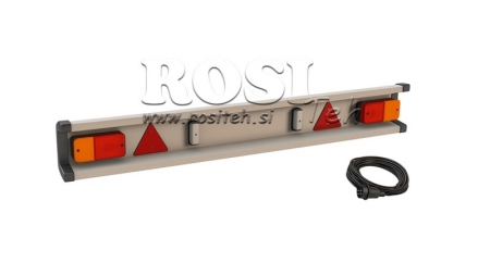 TRAILER BUMPER MED LAMPOR 2150MM