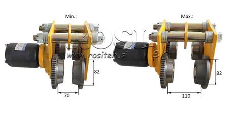 ΗΛΕΚΤΡΙΚΗ ΚΙΝΗΣΗ ΓΙΑ ΒΙΟΜΗΧΑΝΙΚΟ ΚΑΡΟΤΣΙ ΑΝΥΨΩΣΗΣ DWI 0.5 T