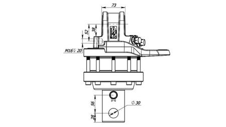 HÜDRAULILINE ROTOR 5500/3250 KG TELJEL