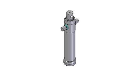 3025F -CILINDRO TELESCÓPICO ESTÁNDAR/AGUJERO 2 ETAPAS RECORRIDO 895 DIÁMETRO 95