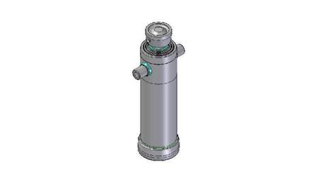 4036S - TELESCOPIC CYLINDER STANDARD/BALL 3 STAGES STROKE 1273 DIAMETER 152