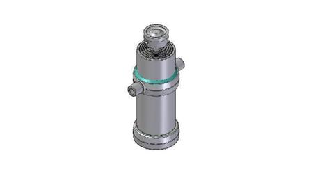 4050S - TELESCOPIC CYLINDER STANDARD/BALL 5 STAGES STROKE 1870 DIAMETER 170