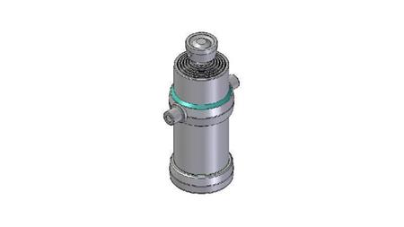 4060S - TELESCOPIC CYLINDER STANDARD/BALL 6 STAGES STROKE 2225 DIAMETER 190