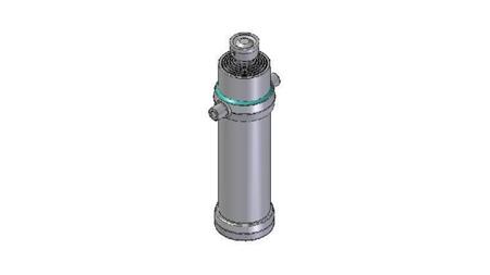 4064S - TELESCOPIC CYLINDER STANDARD/BALL 6 STAGES STROKE 3585 DIAMETER 190