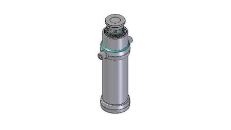 4084S - TELESCOPIC CYLINDER STANDARD/BALL 4 STAGES STROKE 2190 DIAMETER 190