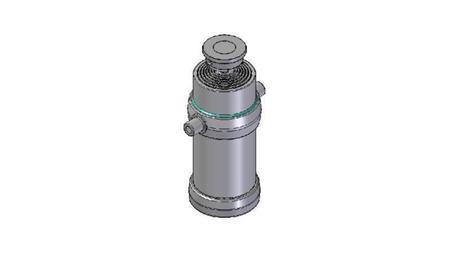 6054S - TELESCOPIC CYLINDER STANDARD/BALL 6 STAGES STROKE 2475 DIAMETER 215