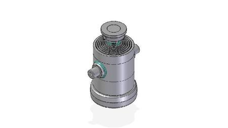 7031S - TELESCOPIC CYLINDER STANDARD/BALL 7 STAGES TRAVEL 1737 DIAMETER 240