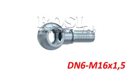 OCCHIO DI COLLEGAMENTO IDRAULICO DN6-M16X1.5
