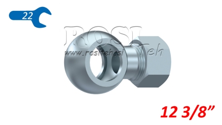 METALLIVOOLIK BANJO 3/8 KINNITUSEGA