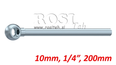 METALLVOOLIK BANJO 10mm 1/4 200mm