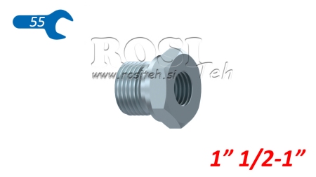 HÜDRAULILINE ADAPTER MEES-NAINE 1 1/2-1