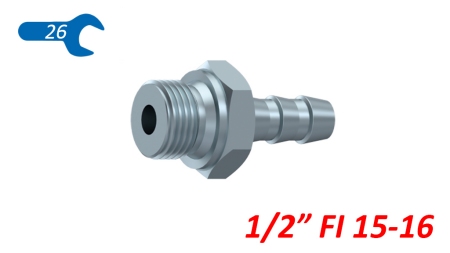 HYDRAULIKANSCHLUSS - MÄNNLICH 1/2