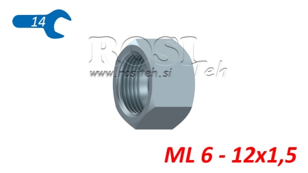 ΥΔΡΑΥΛΙΚΗ ΝΑΤΑ ML 6 - 12X1.5