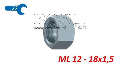 HÜDRAULIKANUT ML 12 - 18X1.5