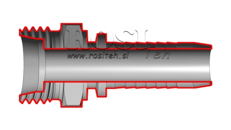 HÜDRAULILINE ÜHENDUS CES 14 MEES DN10-M22X1,5