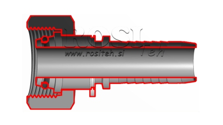 HÜDRAULILINE ÜHENDUS DKOL 35 EMANE DN31-M45X2