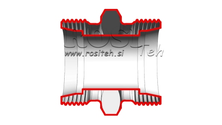 HÜDRAULILINE KAHEPOOLNE SILINDER DS16