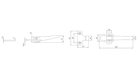 HAAGISE KÜLGPANEELI SULGUR, NAPA XL-TÜÜP
