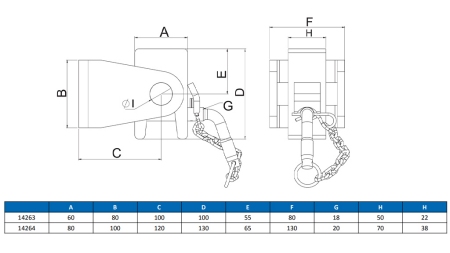 KIPPER CAISSONI KANDURI KANDUR 60X80MM ECO