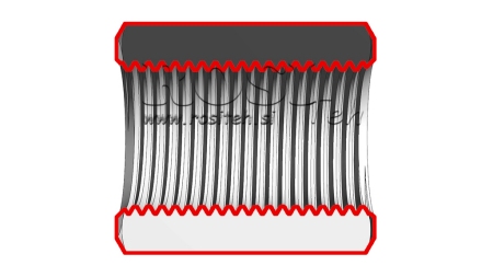 HÜDRAULIK ADAPTER NAINE-NAINE 1/2