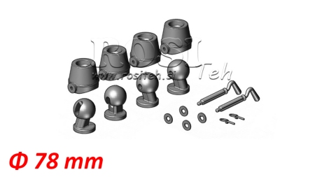 KIPPERPRITSCHE TRÄGER SATZ FI78