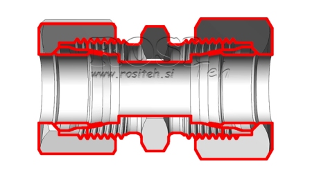 HÜDRAULINE ÜHENDUSKONNEKTOR NZ