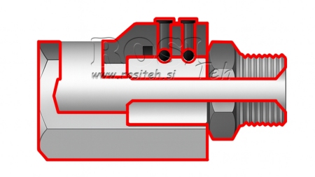 HÜDRAULILINE ÜHENDUSKONNEKTOR NZ