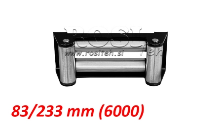 ROLLENGELEIDER VOOR STAALKABEL (6000) 83x233