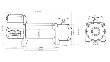 12 V ELEKTRILINE KÖIS DWT 14000 HD - 6350 kg