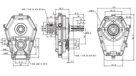 MULTIPLICATOR GR.3 -1:3 VROUW FR INLAAT - MAN OUTLAAT