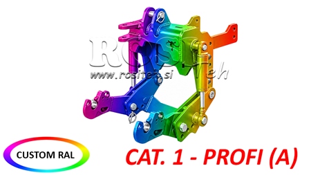 TRAKTORI UNIVERSAALNE ESIRIPPSÜSTEEM CAT. 1 - PROFI AUTOMATIC 800 KG (RAL TEIE VALIKUL)
