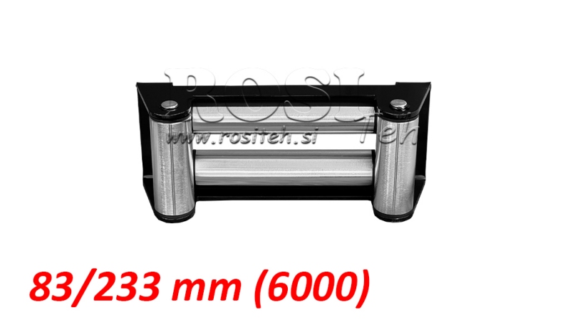 ROLLENGELEIDER VOOR STAALKABEL (6000) 83x233