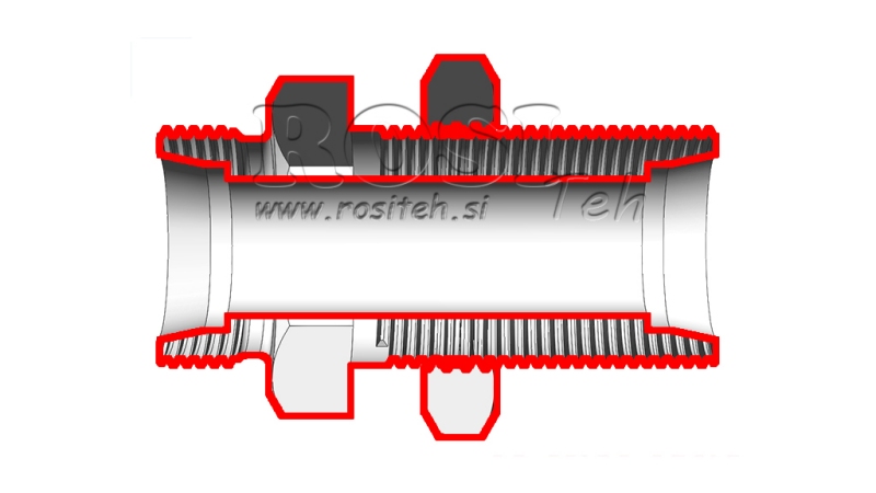 HIDRAVLIČNI PREGRADNI DVOVIJAČNIK (8L) M14x1,5