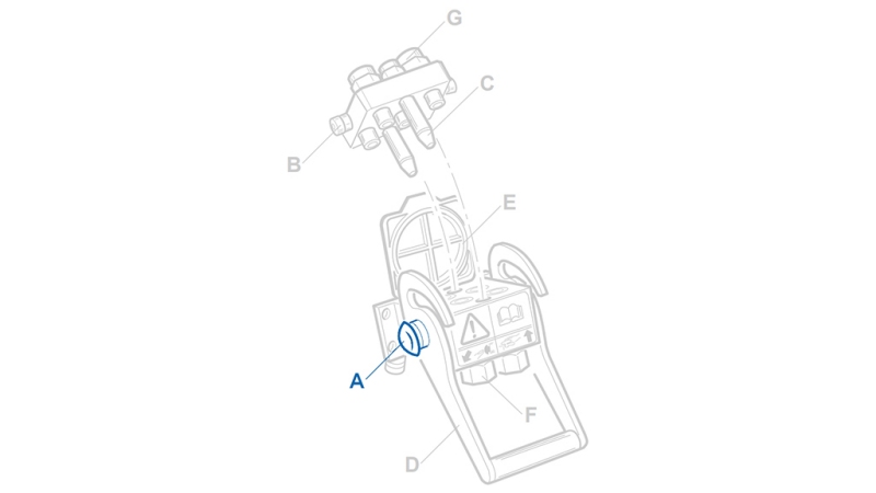 TURVANUPP MULTI-FASTER 3/8 2TEELE FIKSEERITUD OSA