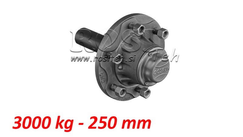 PUSIAŠIS 3000 KG L.250 MM