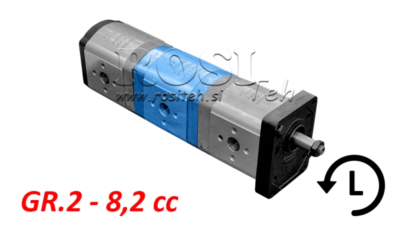 HÜDRAULILINE PUMP 20A8,2X156 KESK GR.2 8.2 CC VASAK