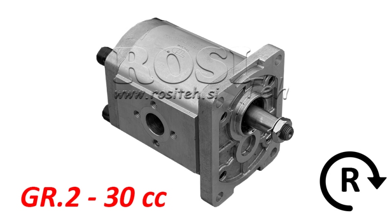 HYDRAULIKPUMPE GR.2 30 CC HØJRE - FLANGE