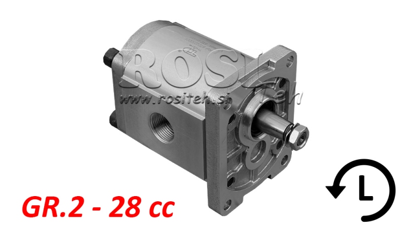 HÜDRAULIKAPUMP GR.2 28 CC VASAK - KEERME